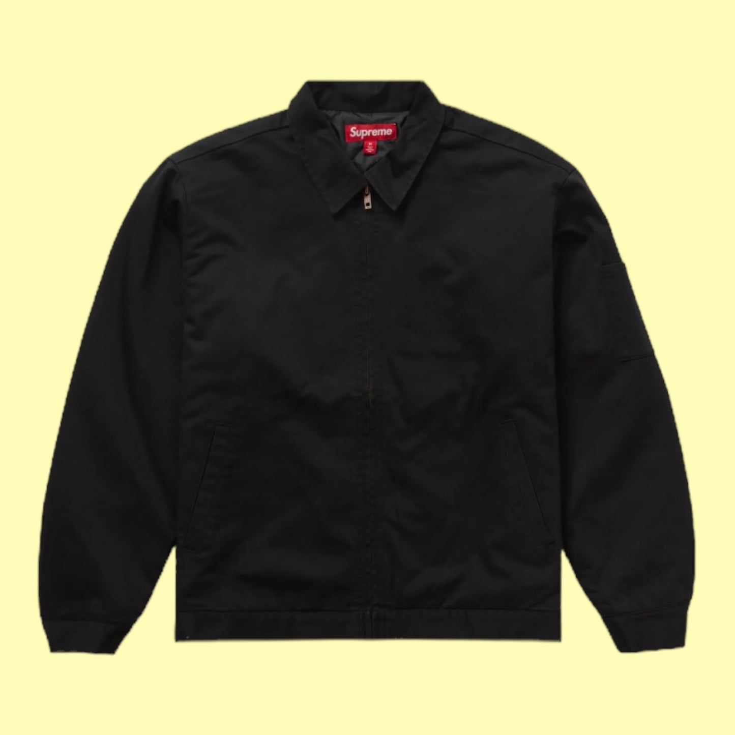 SUPREME H.R. Giger Embroidered Work Jacket Black.