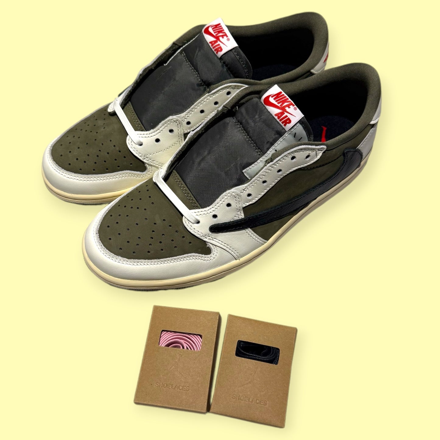 Jordan 1 Retro Low OG SP Travis Scott Medium Olive