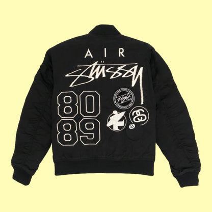 Stussy x Nike Reversible Jacket Black/Sail.