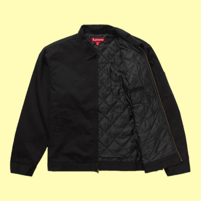 SUPREME H.R. Giger Embroidered Work Jacket Black.